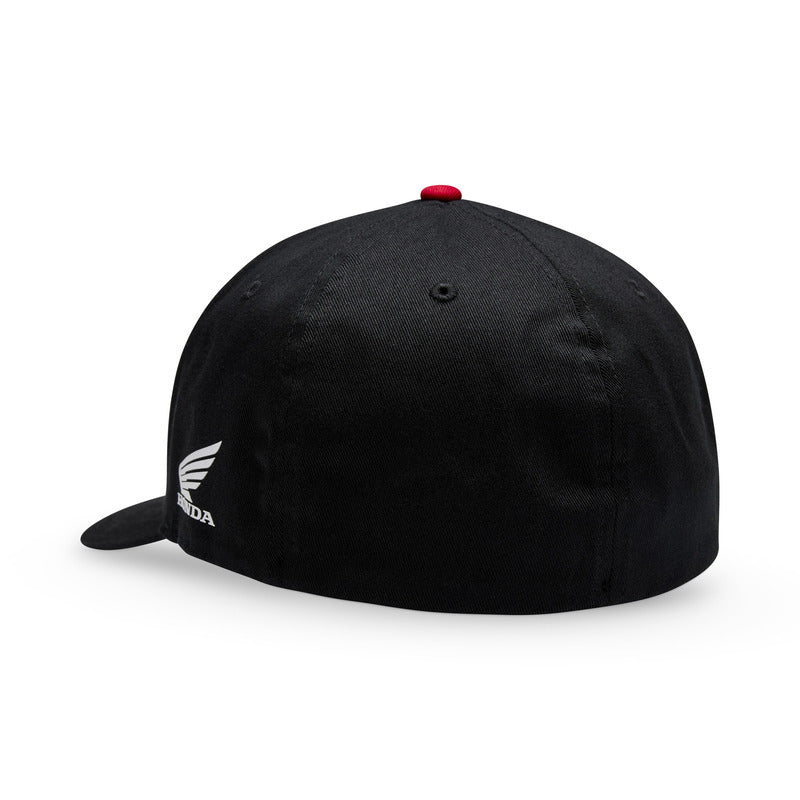 FOX FLEXFIT BLACK S BASEBALL CAP
