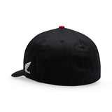 FOX FLEXFIT BLACK S BASEBALL CAP