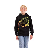 FOX JUNIOR ELEVATED FLEECE HOODIE BLACK