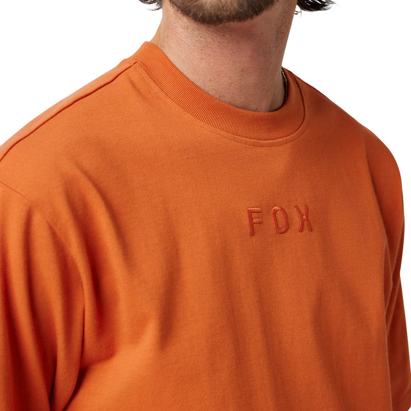 FOX WORDMARK OV CHOCOLATE T-SHIRT