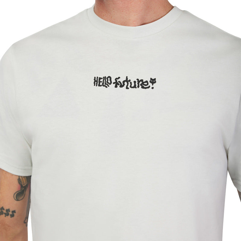 T-SHIRT FOX FUTURE SS PREM TEE LIGHT GRAY