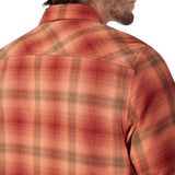Fox Survivalist Stretch Flannel Rust Shirt | RideHub