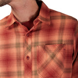 Fox Survivalist Stretch Flannel Rust Shirt | RideHub