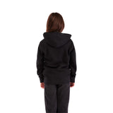 FOX JUNIOR IMAGE SKULL FLEECE PO BLACK HOODIE