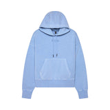 Fox Lady Wordmark Oversized Cashmere Blue Hoodie