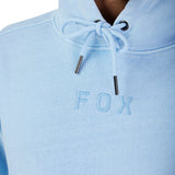 Fox Lady Wordmark Oversized Cashmere Blue Hoodie