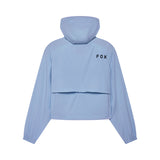 Fox Lady Survivalist Windbreaker Cashmere Blue Hoodie