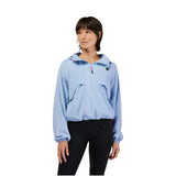 Fox Lady Survivalist Windbreaker Cashmere Blue Hoodie
