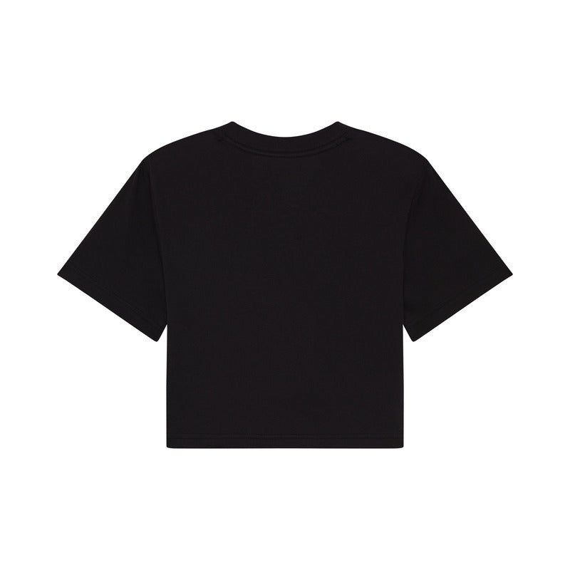 T-SHIRT FOX LADY HELLO FOX SS BABY TEE BLACK