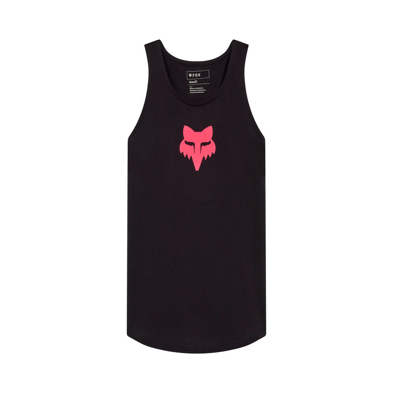 Fox Lady Head Tank Black/Pink | RideHub