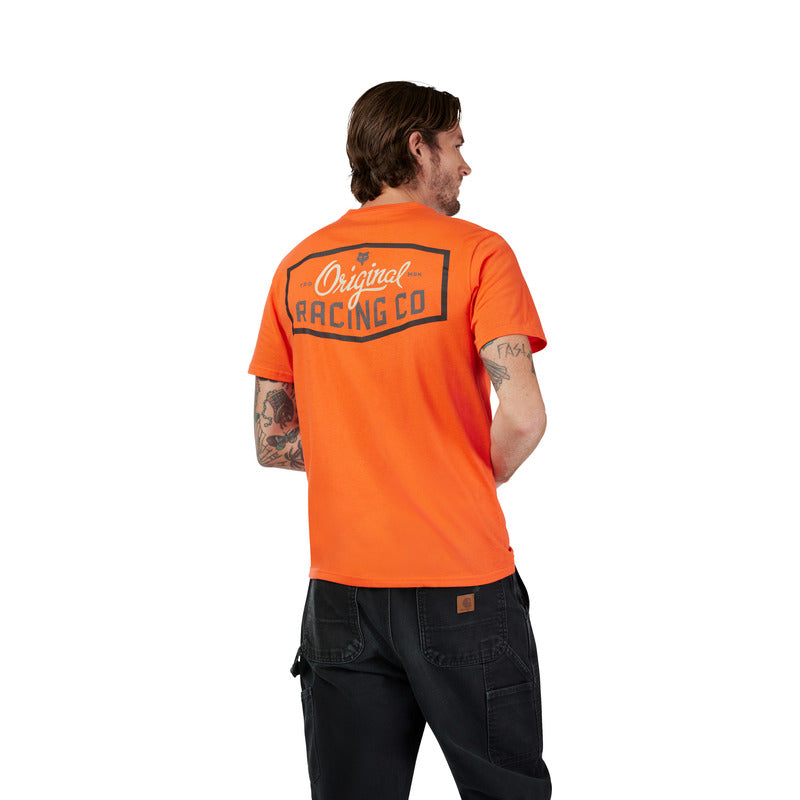 T-SHIRT FOX ORIGINAL SS PREM TEE BLOOD ORANGE