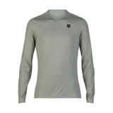 Fox Flexair Ascent Grey Vintage Long Sleeve Cycling Jersey | RideHub