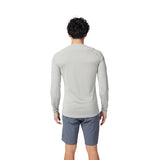 Fox Flexair Ascent Grey Vintage Long Sleeve Cycling Jersey | RideHub