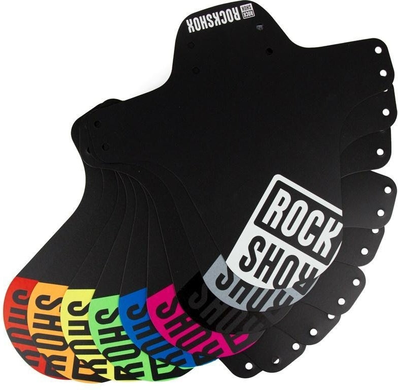 RockShox MTB Black mudguard with Stealth Print | RideHub