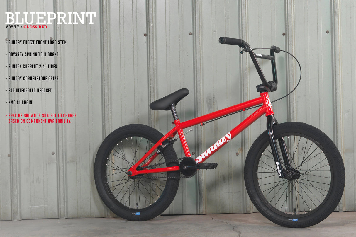 Sunday Blueprint 20" BMX bike 2022 | Ride Hub