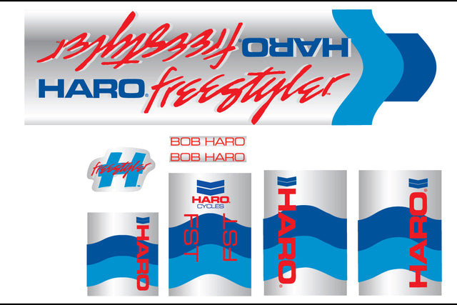 1985 DECALS Freestyler CHROME