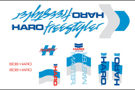 1985 DECALS Master White/Blue