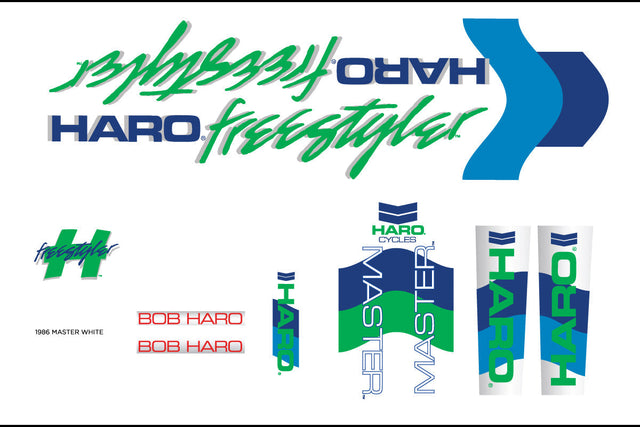 1985 DECALS Master White