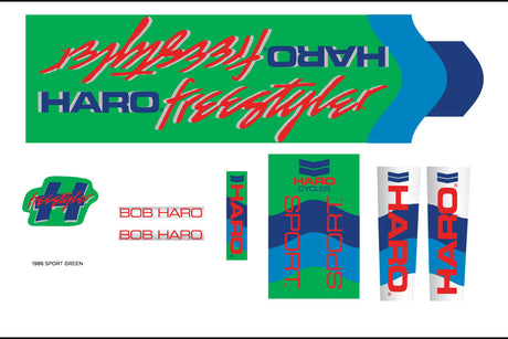 1985 DECALS Sport Green