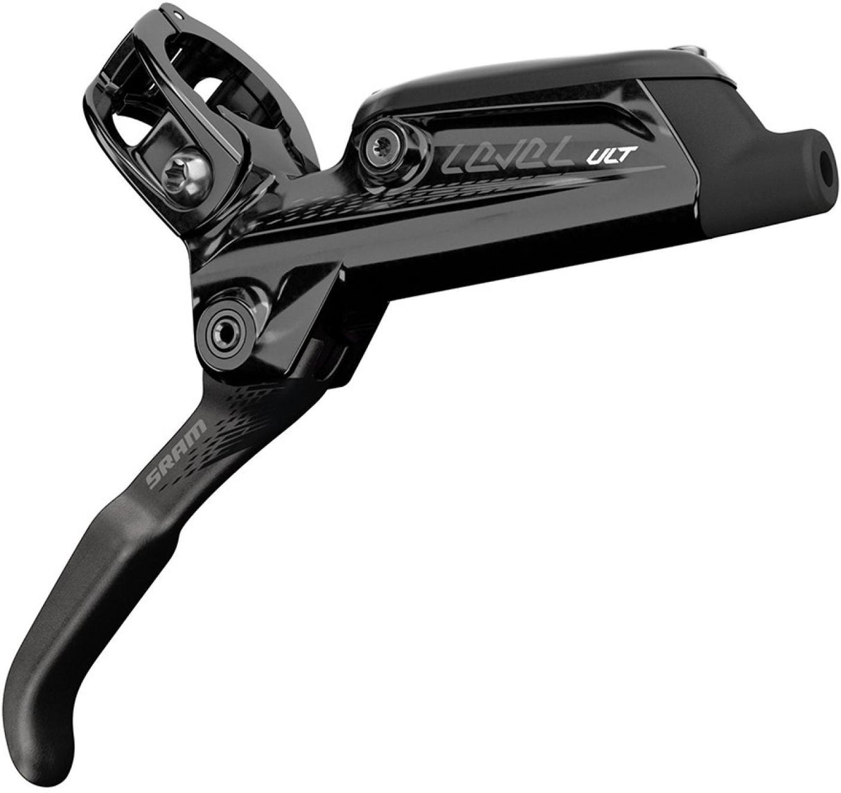Disc Brake Level Ultimate, Carbon Lever, Rainbow Hardware, Black Front 950mm Hos