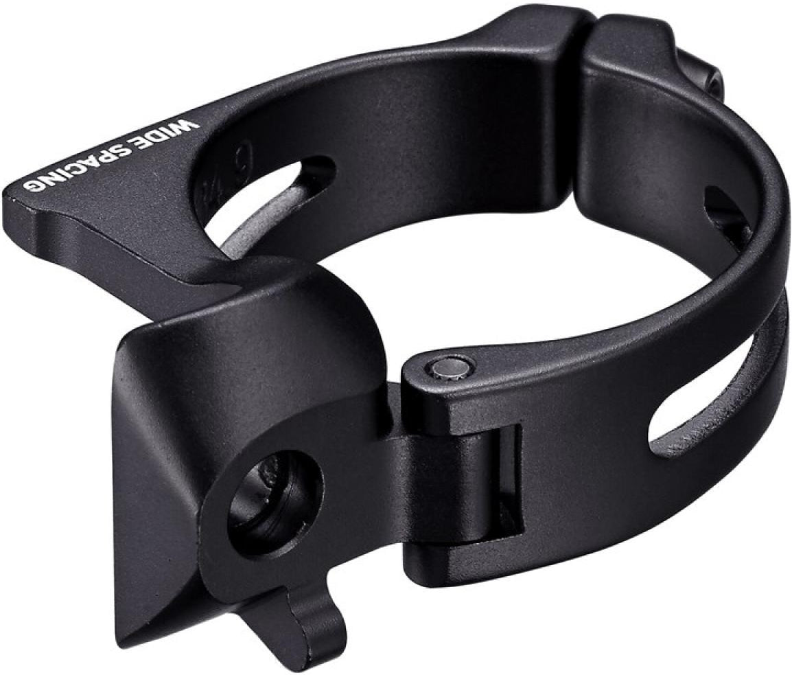 Braze-on Adapter Red 34.9 with Chainspotter Stop Black