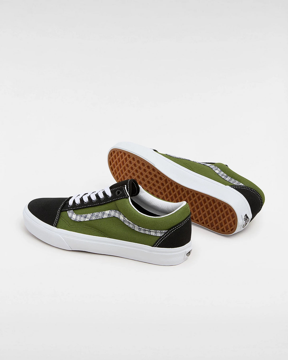 Vans Old Skool Dark Green/Black shoes | RideHub