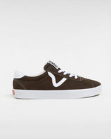 Vans Sport Low Dark Brown/White shoes | RideHub