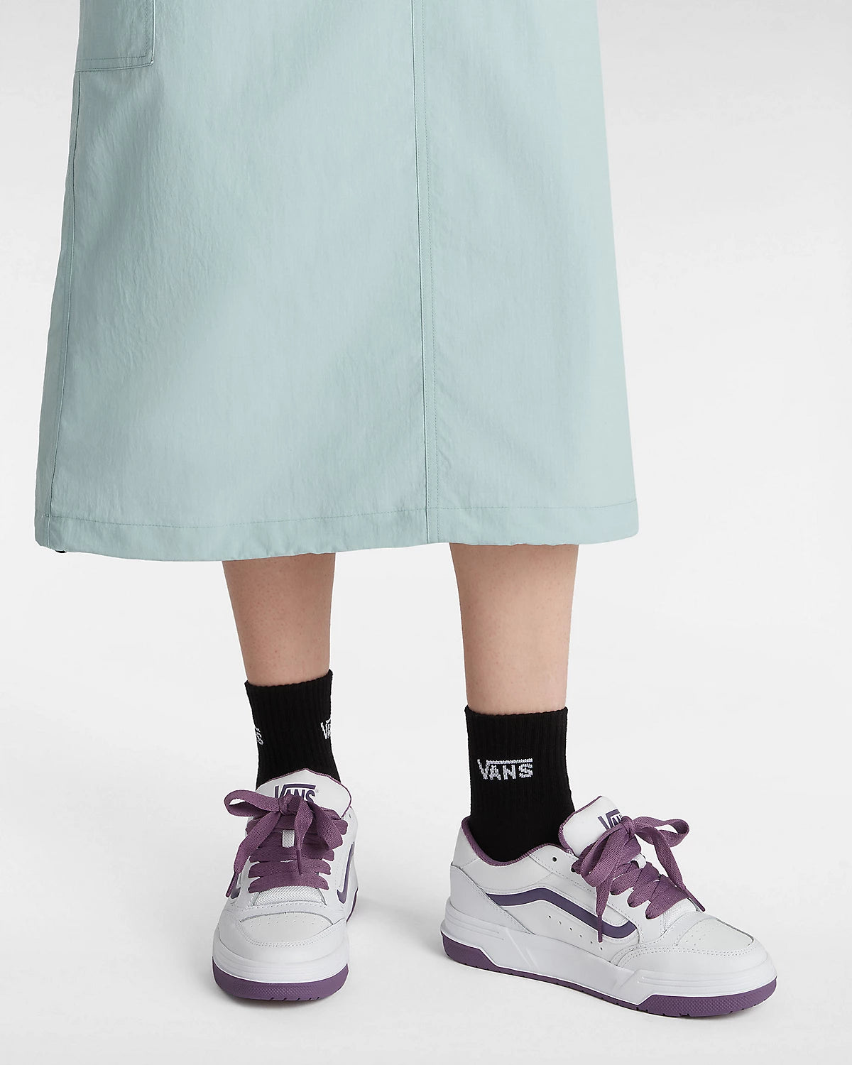 Vans Hylane White/Purple Shoes | RideHub