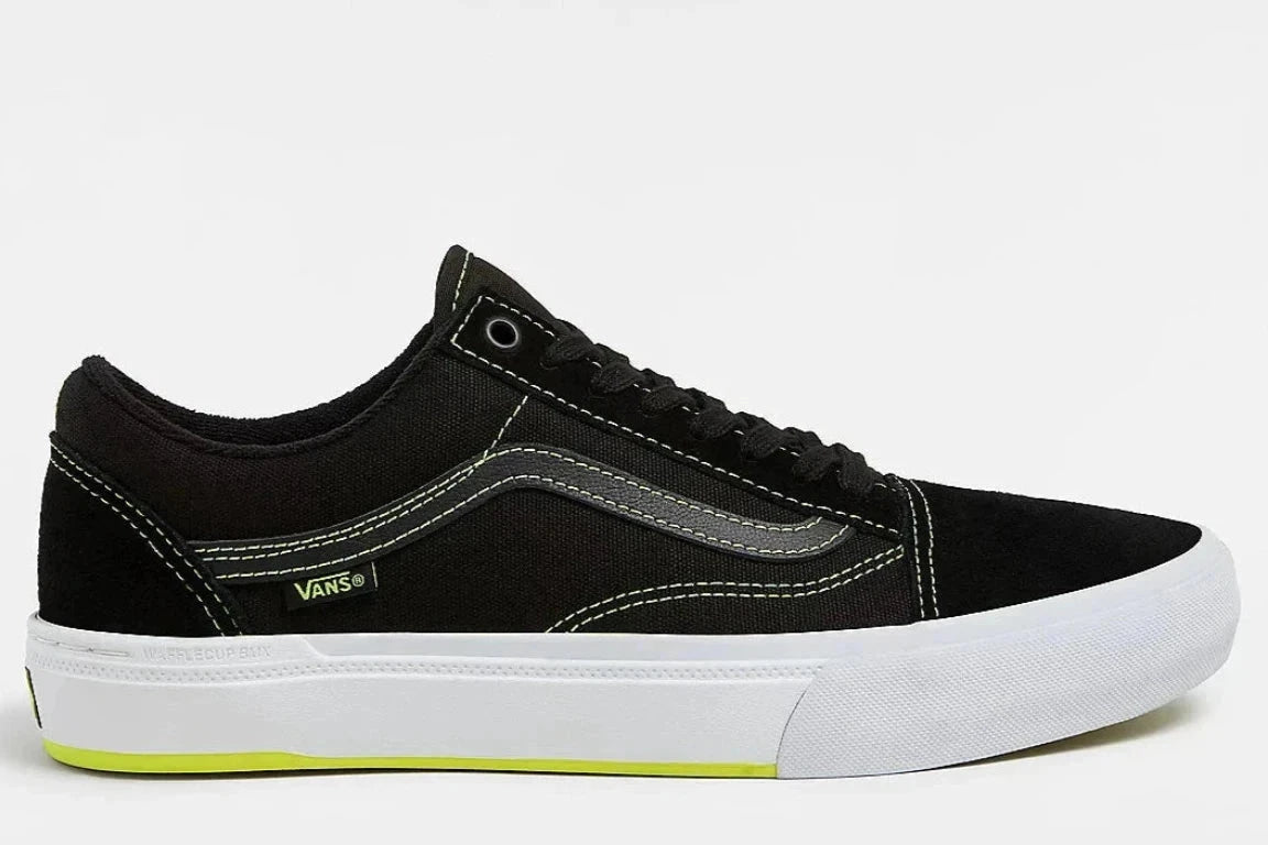 Vans BMX Old Skool Shoes Black/Neon Yellow – A Modern Take on a Classic | Ride Hub 