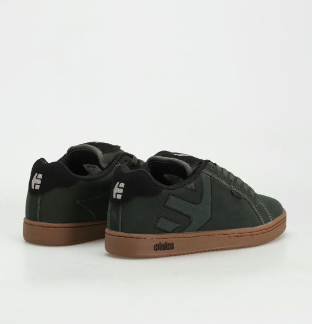 Etnies Fader Green/Gum Shoes – Classic Skate Style | Ride Hub