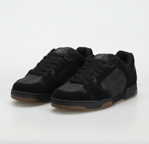 Etnies Faze Black/Black/Gum Shoes – Classic Style and Durability | Ride Hub