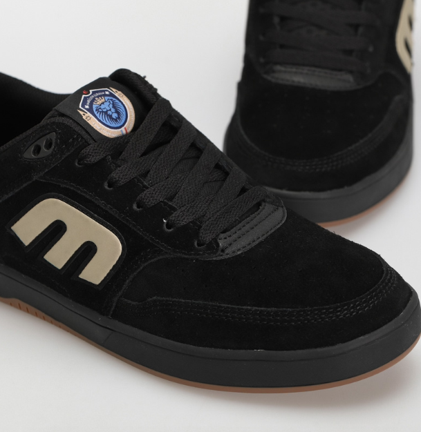 Etnies The Aurelien Michelin Black/Gold Shoes | Style, Durability, and Technology