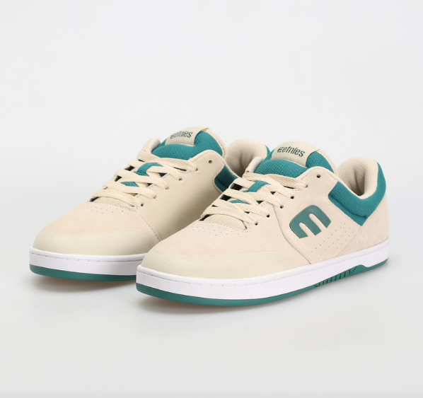 Etnies Marana Tan/Green shoes | RideHub
