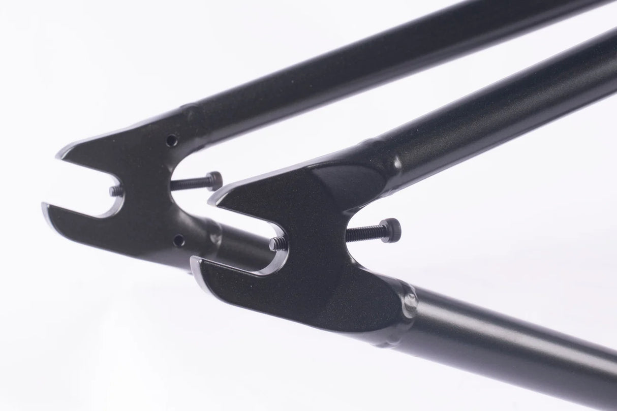 Cult MAX VU BIGGIE Magnesium Black BMX Frame | RideHub