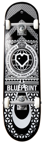 Blueprint Home Heart Skateboard | RideHub