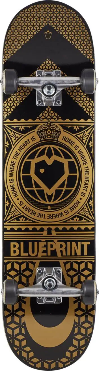 Blueprint Home Heart Skateboard | RideHub