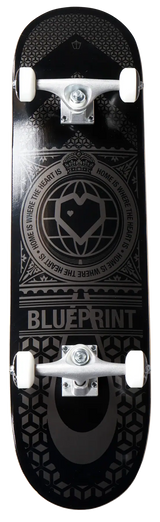 Blueprint Home Heart Skateboard | RideHub