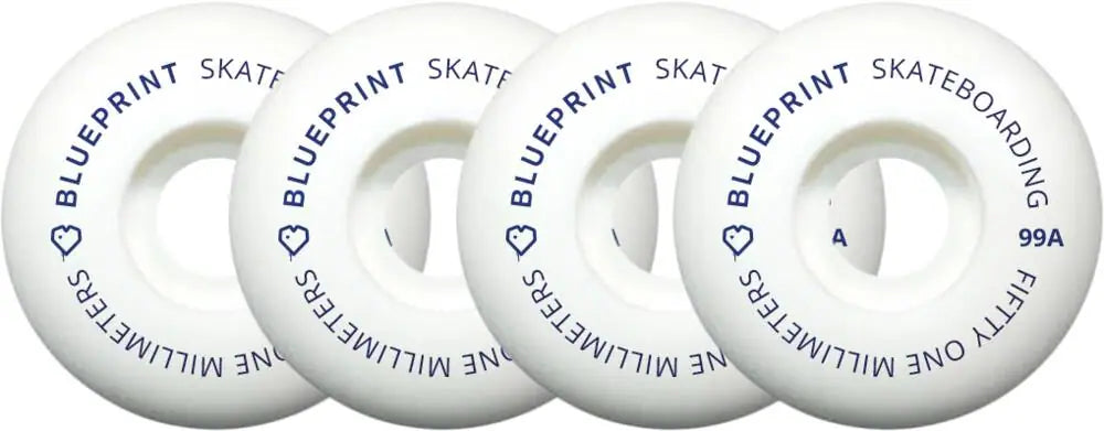 Blueprint Mini Heart 99A Wheels (4-Pack) | RideHub