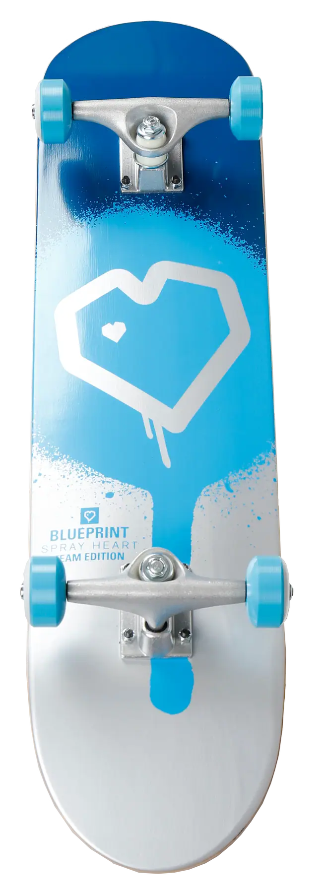 Blueprint Spray Heart V2 Skateboard | RideHub