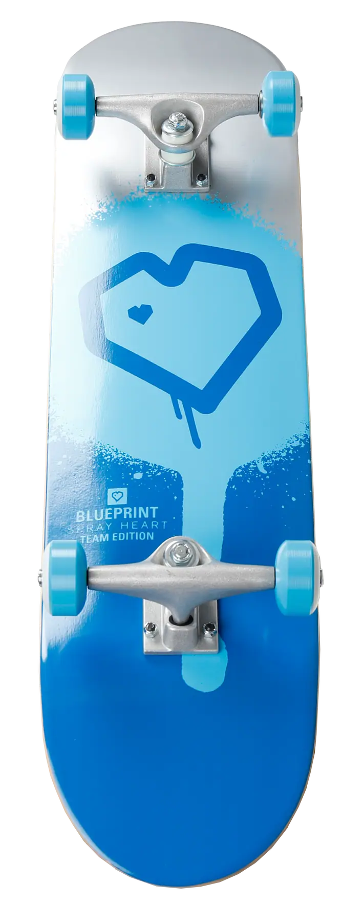Blueprint Spray Heart V2 Skateboard | RideHub