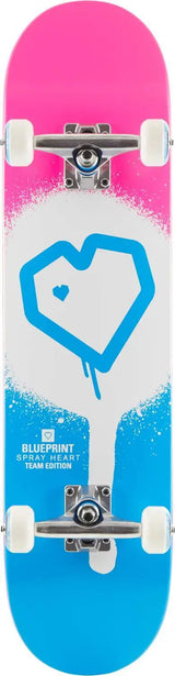 Blueprint Spray Heart V2 Skateboard | RideHub