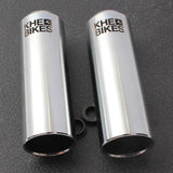 KHE PRO CNC BMX Pegs – Chrome – 10mm / 14mm (1 Pair) | RideHub
