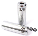 KHE PRO CNC BMX Pegs – Chrome – 10mm / 14mm (1 Pair) | RideHub