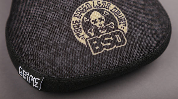 BSD Grime Denim Cox Signature Pivotal Fat Saddle | RideHub