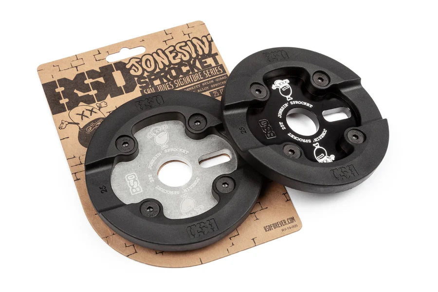 BSD Jonesin' 25T Chainring with Nylon Cover - Durability and Classic Style | Ride Hub