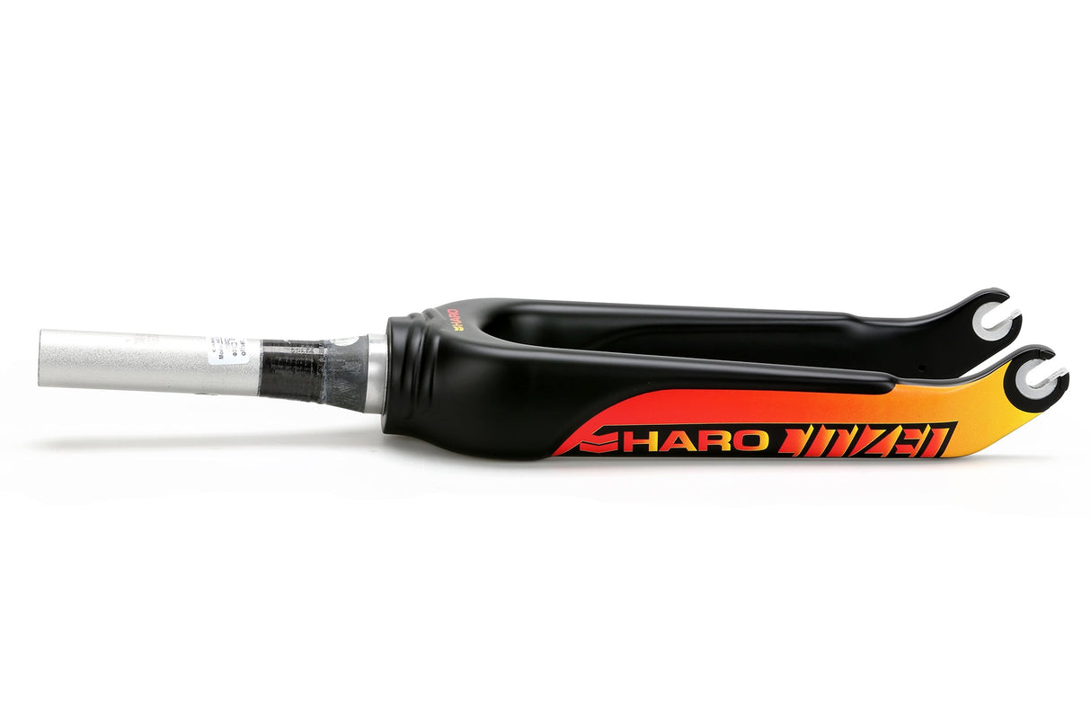 Cliq Citizen Carbon BMX Fork "Orange" – durable carbon fork