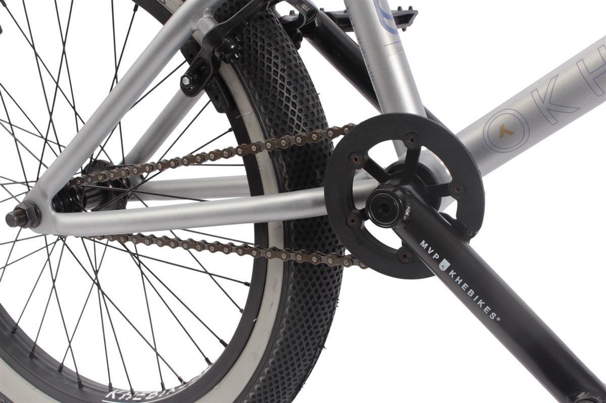 Rower BMX KHE Cope 20" Flat Silver / Matt Black | RideHub