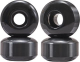 Skateboard Wheels 4-Pack Essentials Black | RideHub