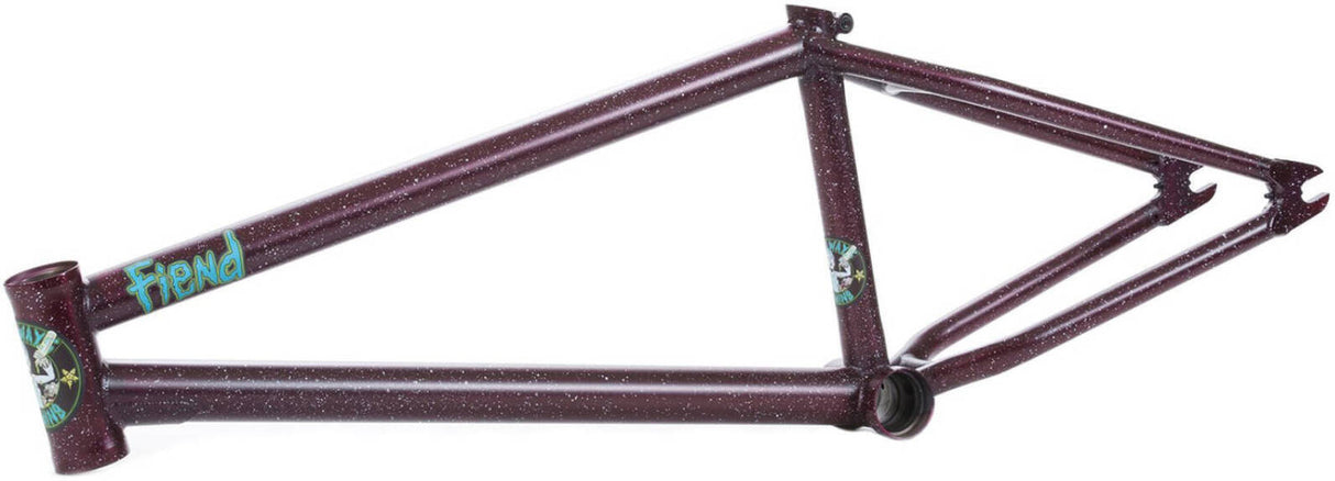 Fiend Reynolds V2 Frame – Promodel Garrett Reynolds Merlot/White Splatter | RideHub