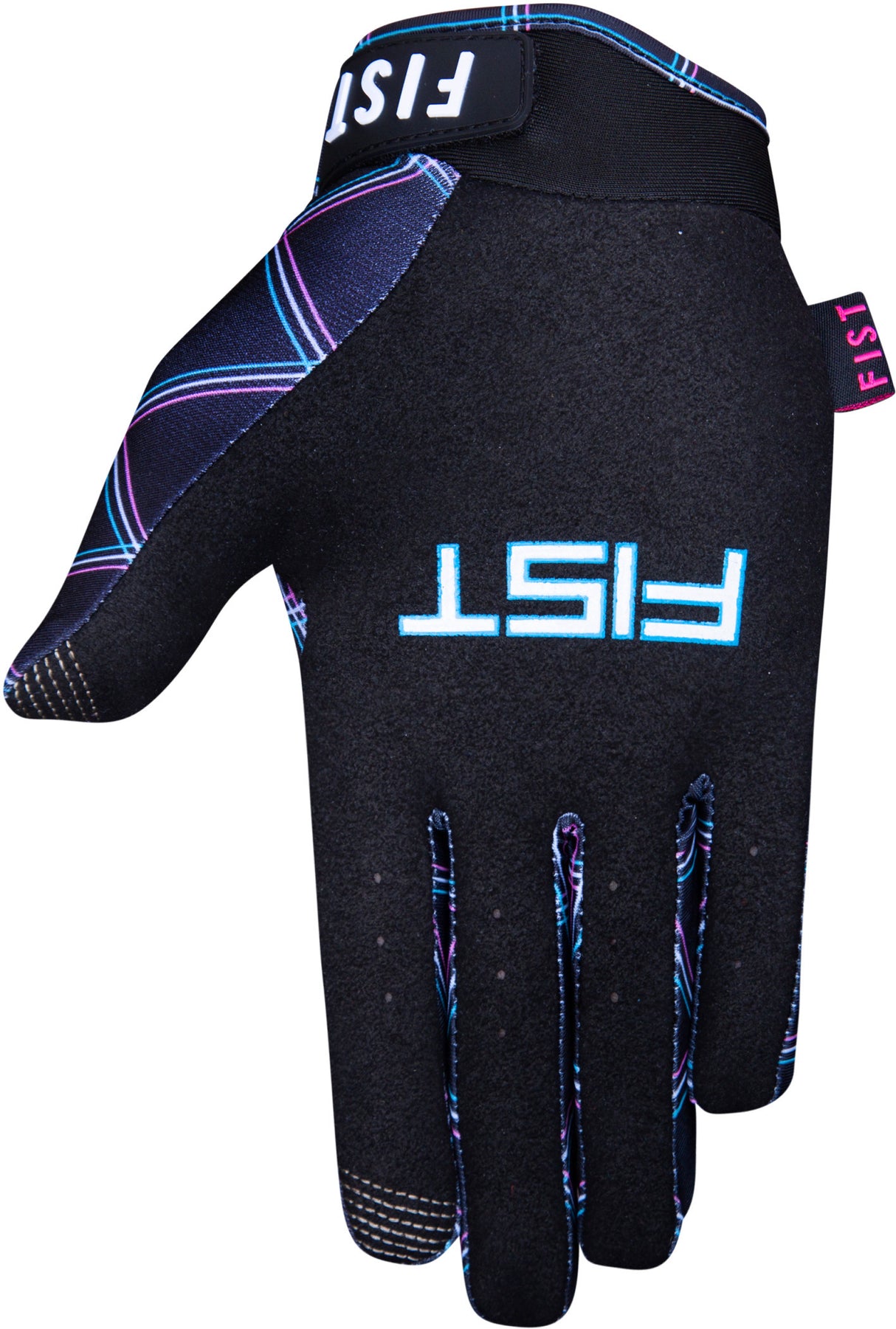 FIST Glove Grid XXS, blue-black